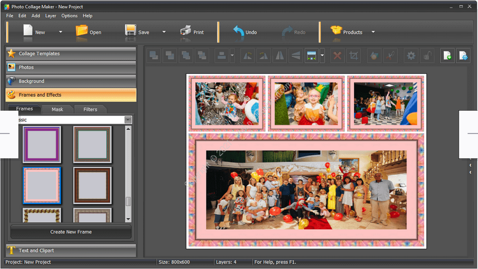 How to Collage Photos in Urdu