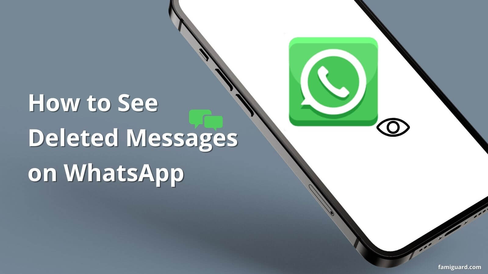 Top 5 Ways to See Deleted Messages on WhatsApp AndroidiOS
