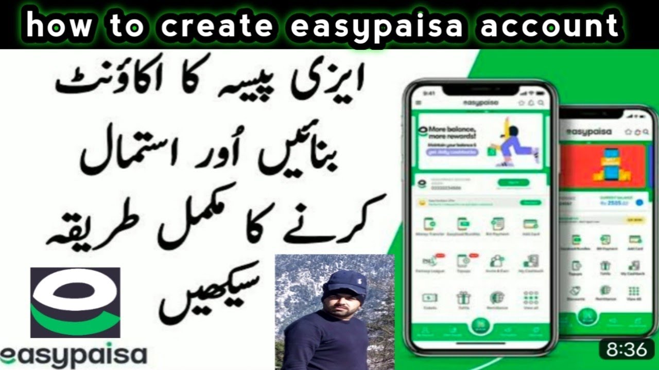 how to create easypaisa account  easypaisa account kaise banayeAk 