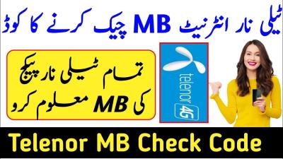 How to Check Telenor Minutes in Urdu