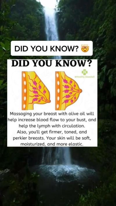 How to Massage Breast with Olive Oil in Urdu