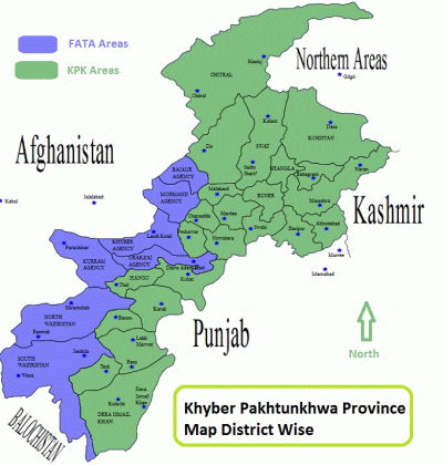 How Many Divisions in KPK in Urdu