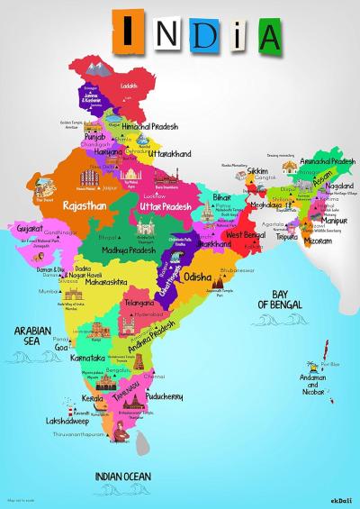 How Many States in India in Urdu