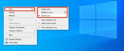 How to Increase Icon Size in Windows 10 in Urdu