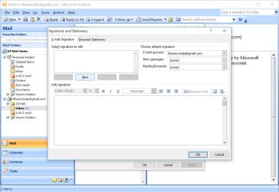 How to Set Up Signature in Outlook in Urdu