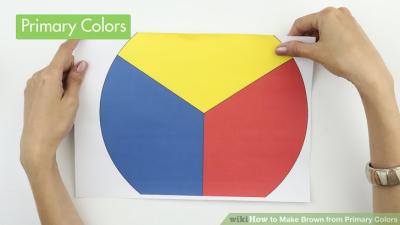 How to Make Brown Colour from Primary Colours in Urdu