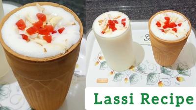 How to Make Lassi from Yogurt in Urdu