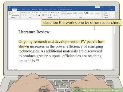 How to Write a Synopsis for Research in Urdu