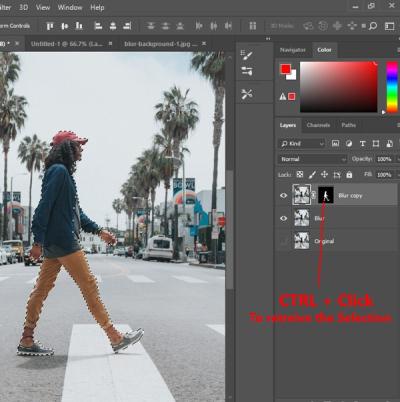 How to Add Blur to a Photo in Photoshop in Urdu