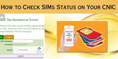 How Many SIMs in My CNIC in Urdu