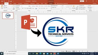 How to Add Logo on PowerPoint Slides in Urdu
