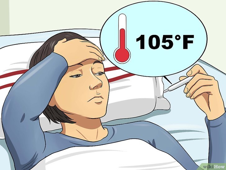 Fieber loswerden  wikiHow