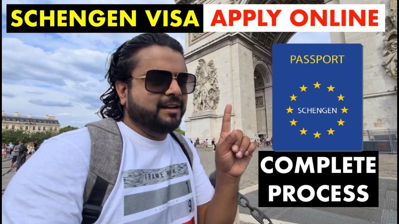 Schengen Visa Online application  Complete Process  Form Filling 