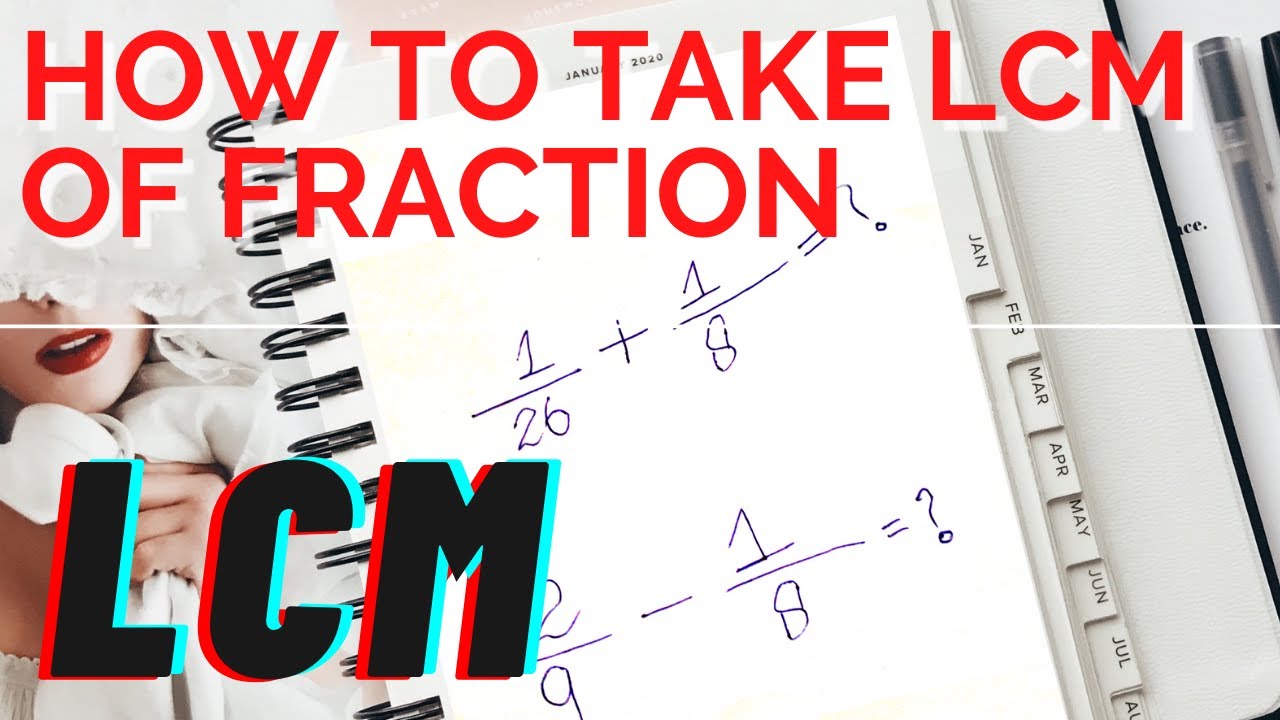 How to Take LCM of Fractions in Urdu