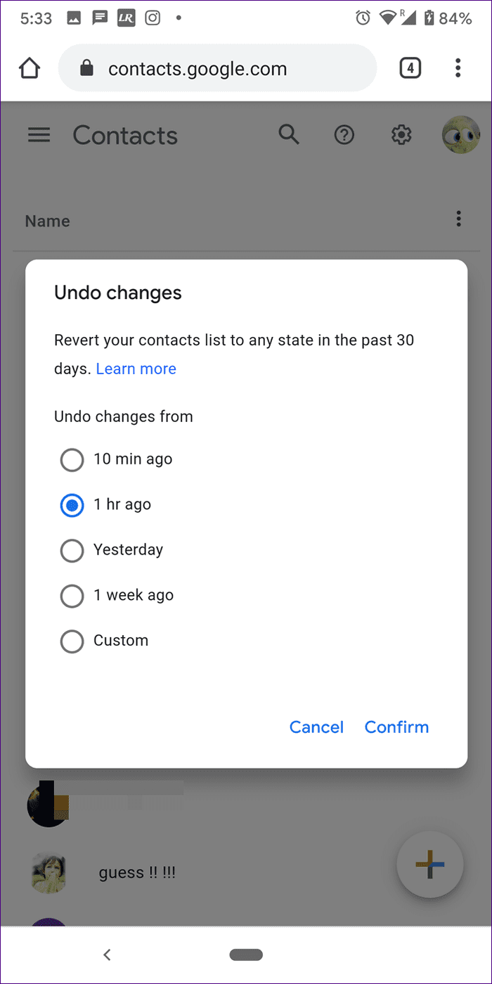 How to Retrieve Deleted Contacts from Google Account in Urdu