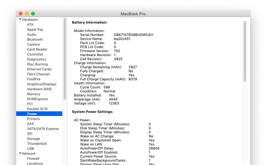 MacBook battery check how to check the health of your battery