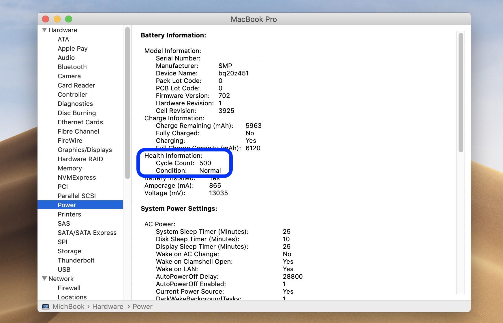 How to Check Battery Cycles on MacBook in Urdu
