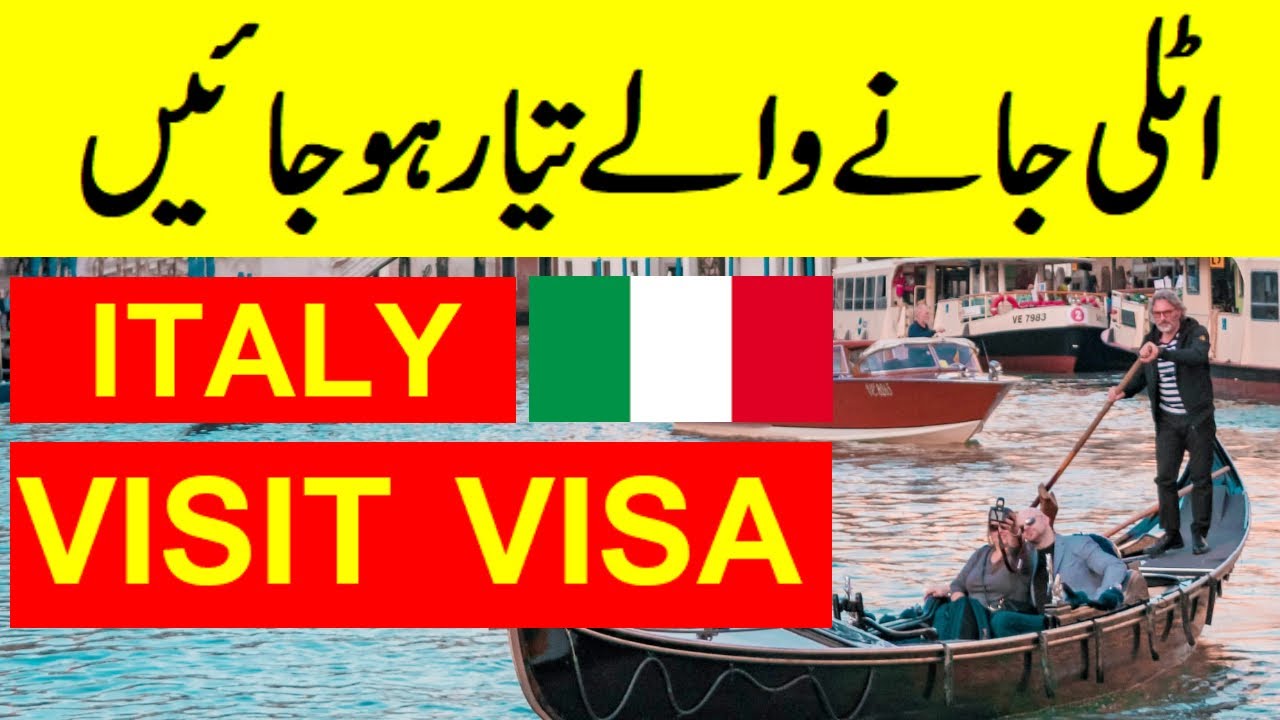 Italy visit visa latest update for Pakistani citizen  Italy visa 