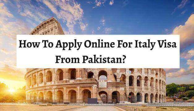 How To Apply Online For Italy Visa From Pakistan  The Educationist Hub