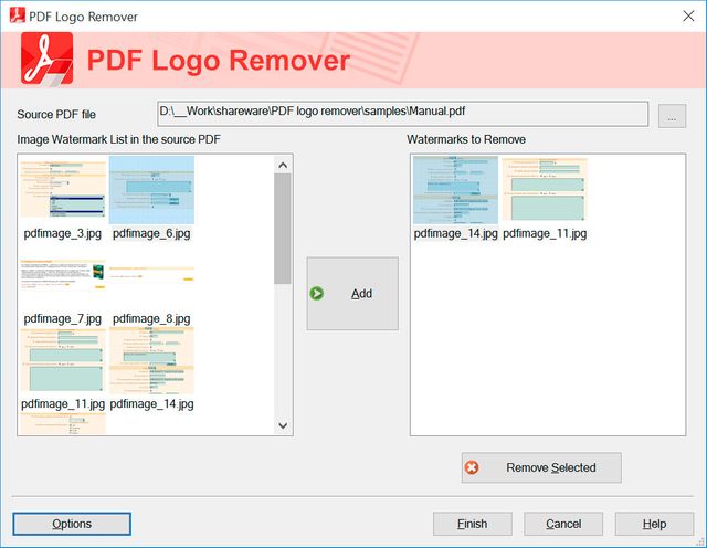 Watermerk verwijderen uit PDF  PDF Watermerk Verwijderaar Software 
