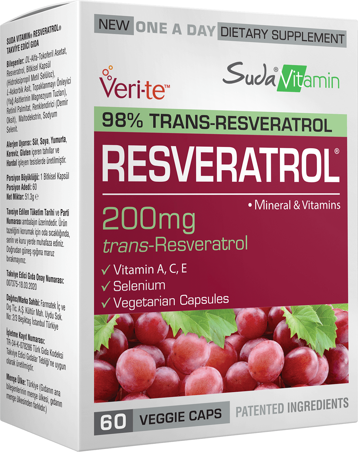 Resveratrol  Suda Vitamin