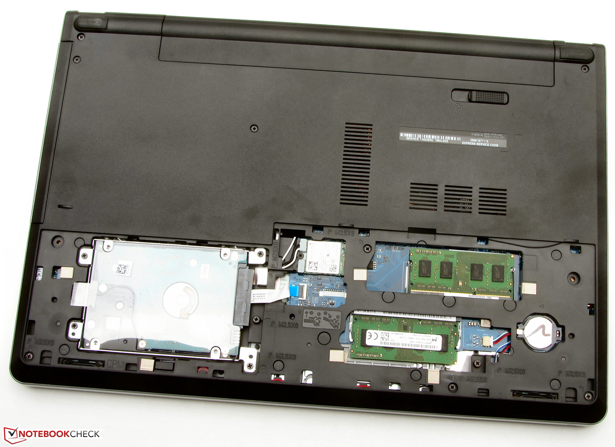 Test Dell Inspiron 155558 Notebook  Notebookcheckcom Tests