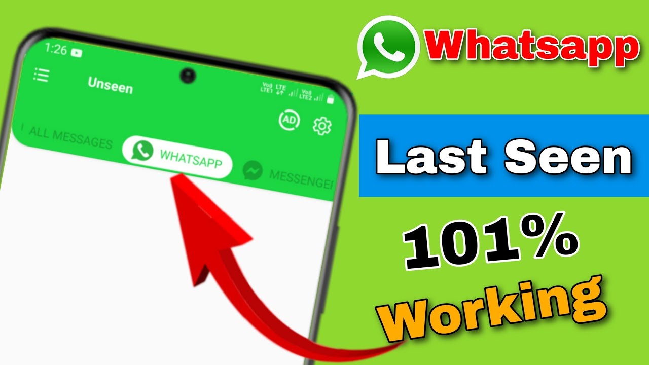 How to see last seen on whatsapp even if hidden  whatsapp last seen 