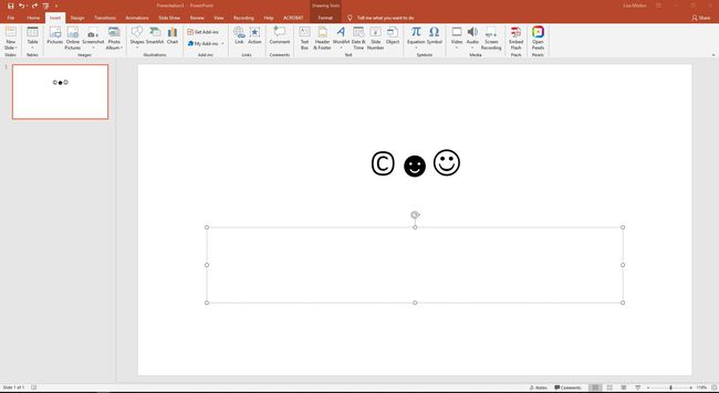 How to Add Copyright Symbol in PowerPoint in Urdu