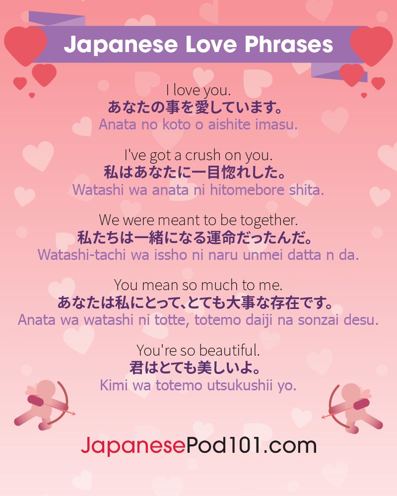 I Love You In Japanese Kanji