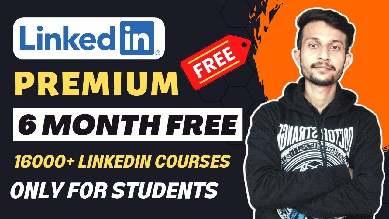 How To Get Free LinkedIn Premium For 6 Month  LinkedIn Premium Free 