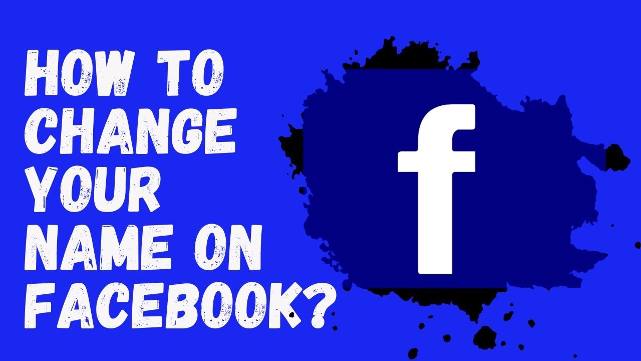 How to change your facebook name using facebook mobile application 