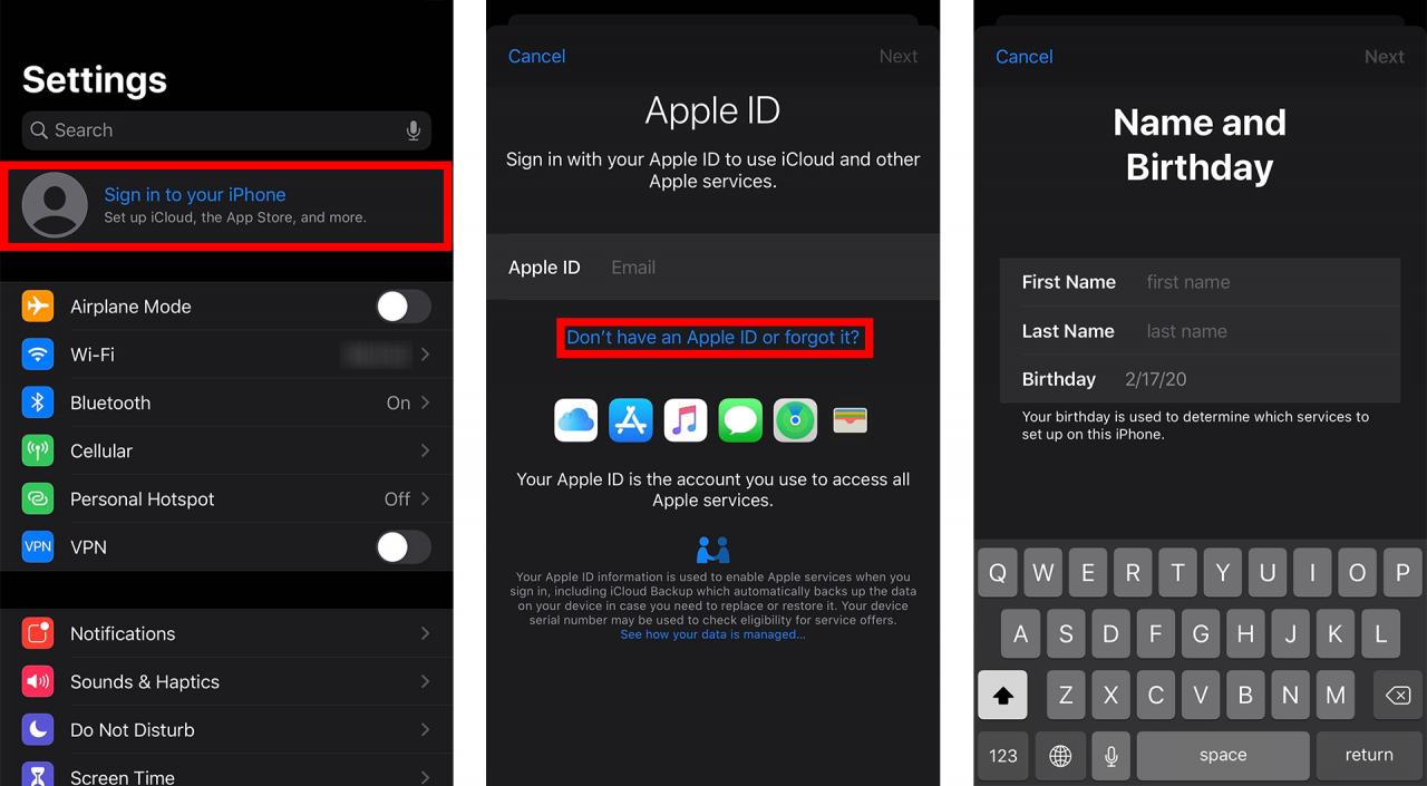 How to Create an Apple ID on iPhone in Urdu