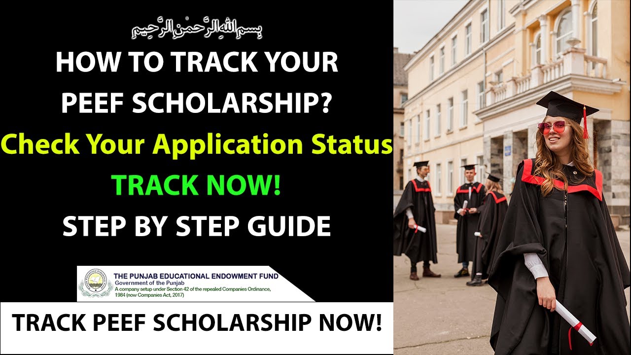How to Track PEEF Master Level Scholarship Check your scholarship  