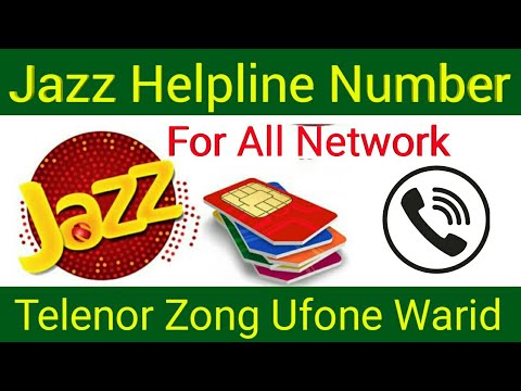 How to Call Jazz Helpline Number From other Network  Telenor Zong 