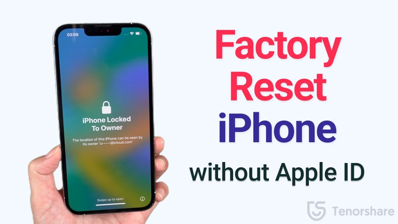 How to Factory Reset iPhone without Apple ID Password 2023  iOS 17 