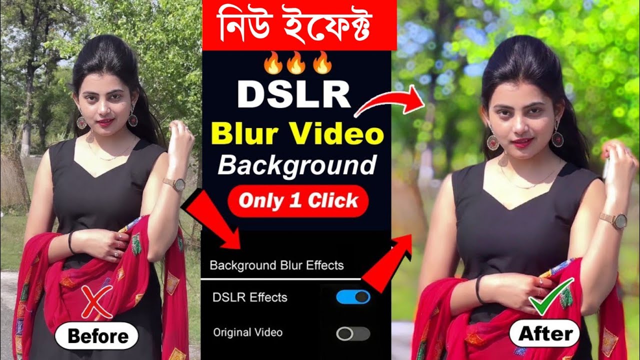 How to Blur Background in Video in Urdu