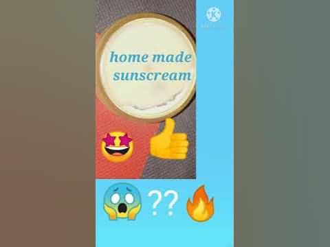 How to Make Sunblock at Home in Urdu