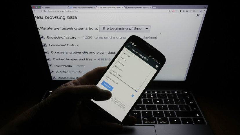 How to Delete Google History in Urdu