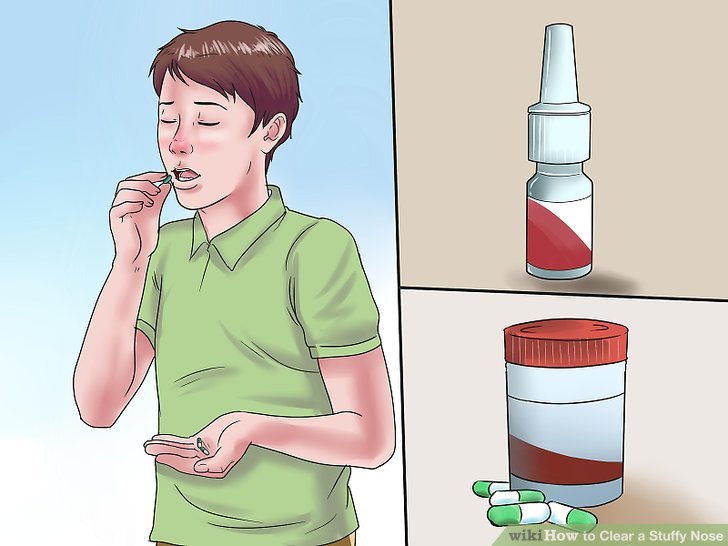 4 Ways to Clear a Stuffy Nose  wikiHow