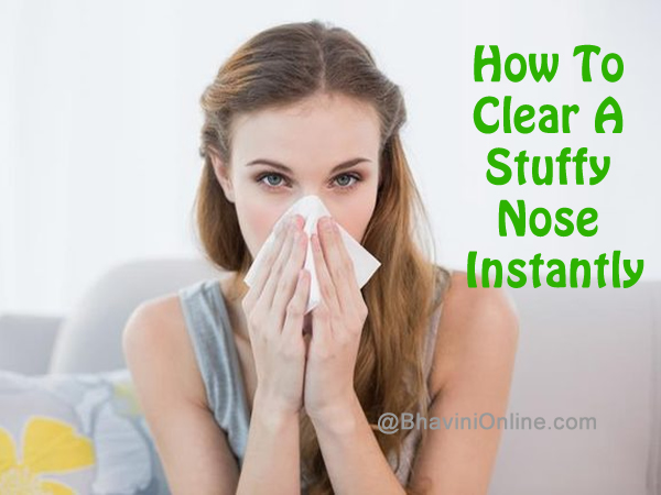 How to Clear a Stuffy Nose in Urdu