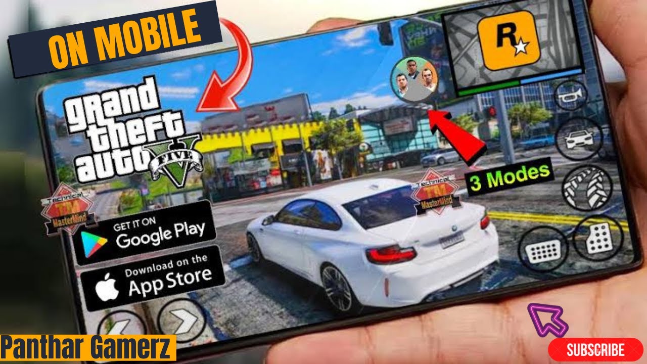 HOW TO DOWNLOAD GTA V IN ANDROID DOWNLOAD REAL GTA 5 ON MOBILE GTA 5