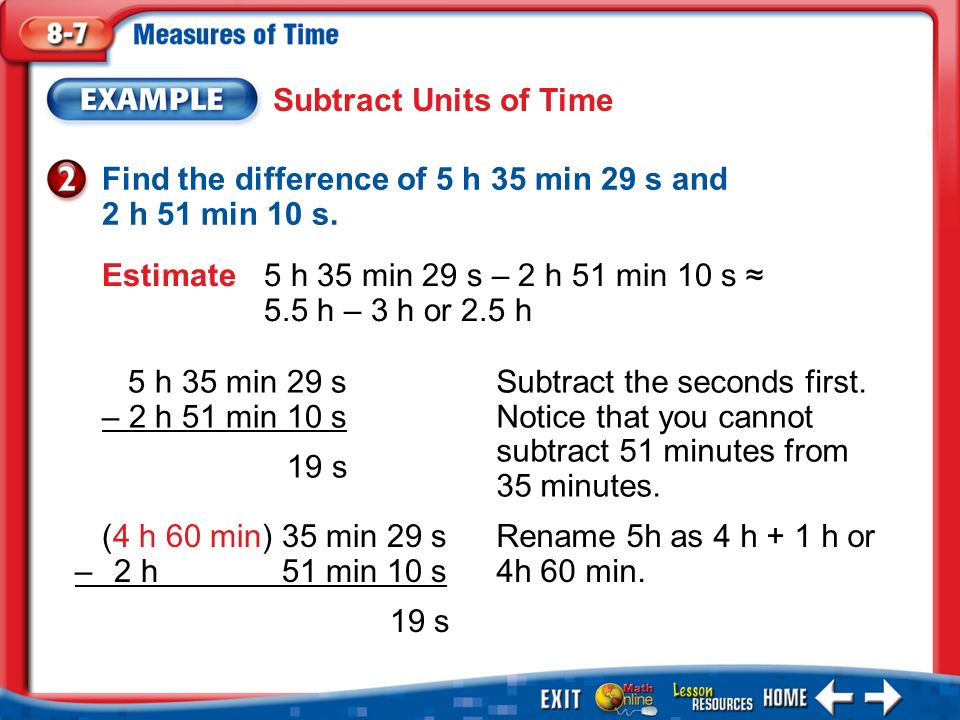 Splash Screen Lesson Menu FiveMinute Check over Lesson 86 Main