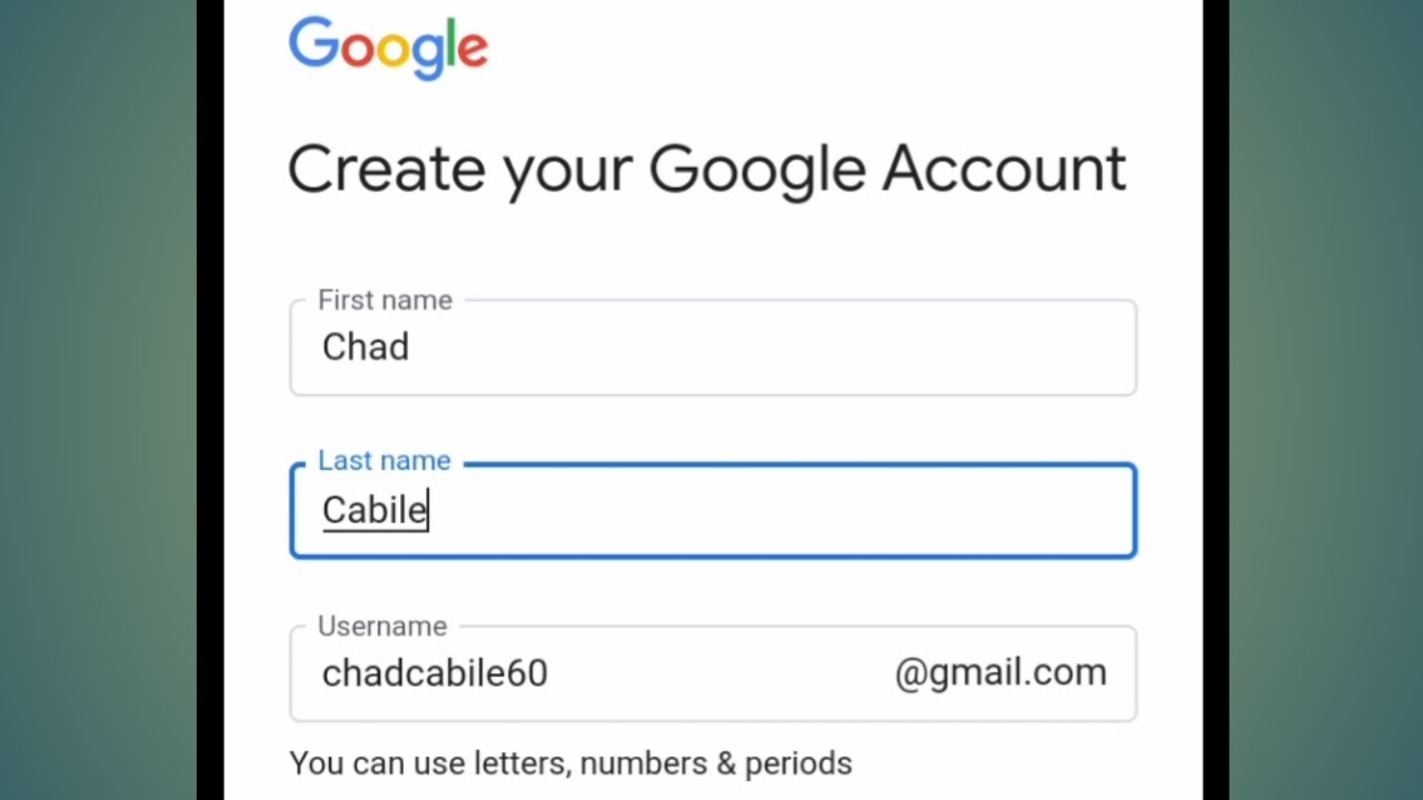 Paano Gumawa ng Google Account gamit Cellphone Step by Step Google