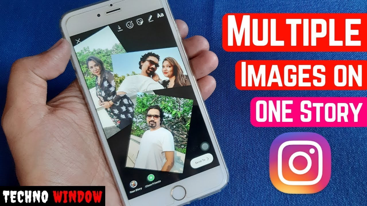 How to Put Multiple Pictures on One Instagram Story Zeru