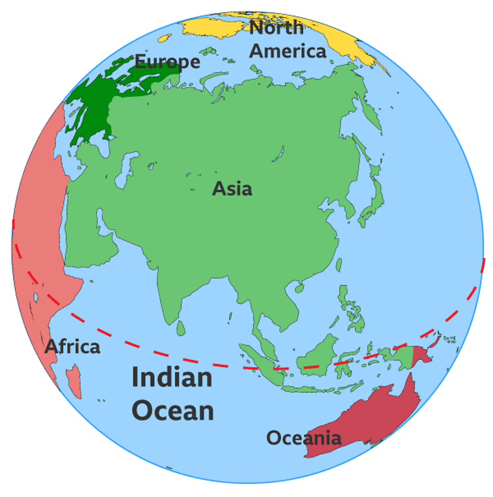 Oceans of the world BBC Bitesize