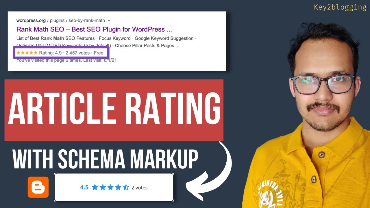 How to Add a Star Rating Widget in Blogger 5 Star Rating Schema