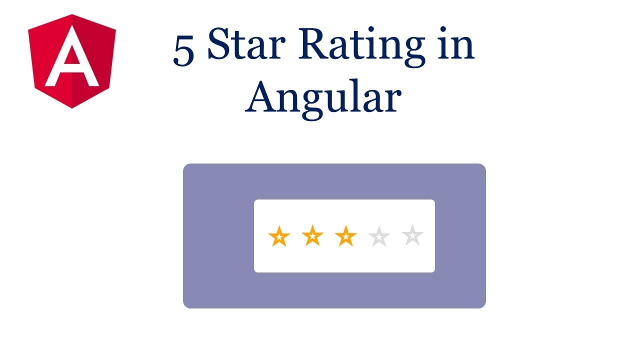 Star rating angular Rating functionality in website 5star rating