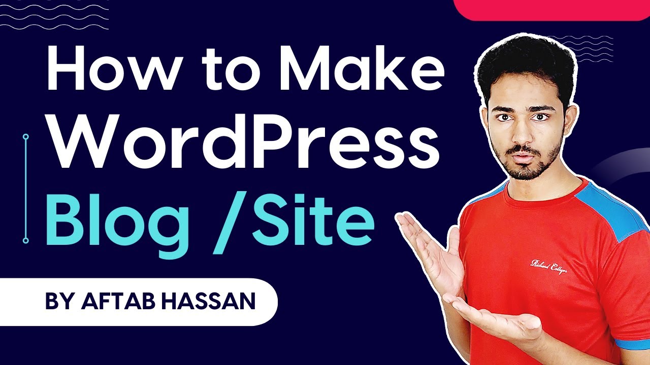 How to Make a Blog on WordPress Step by Step Guide YouTube
