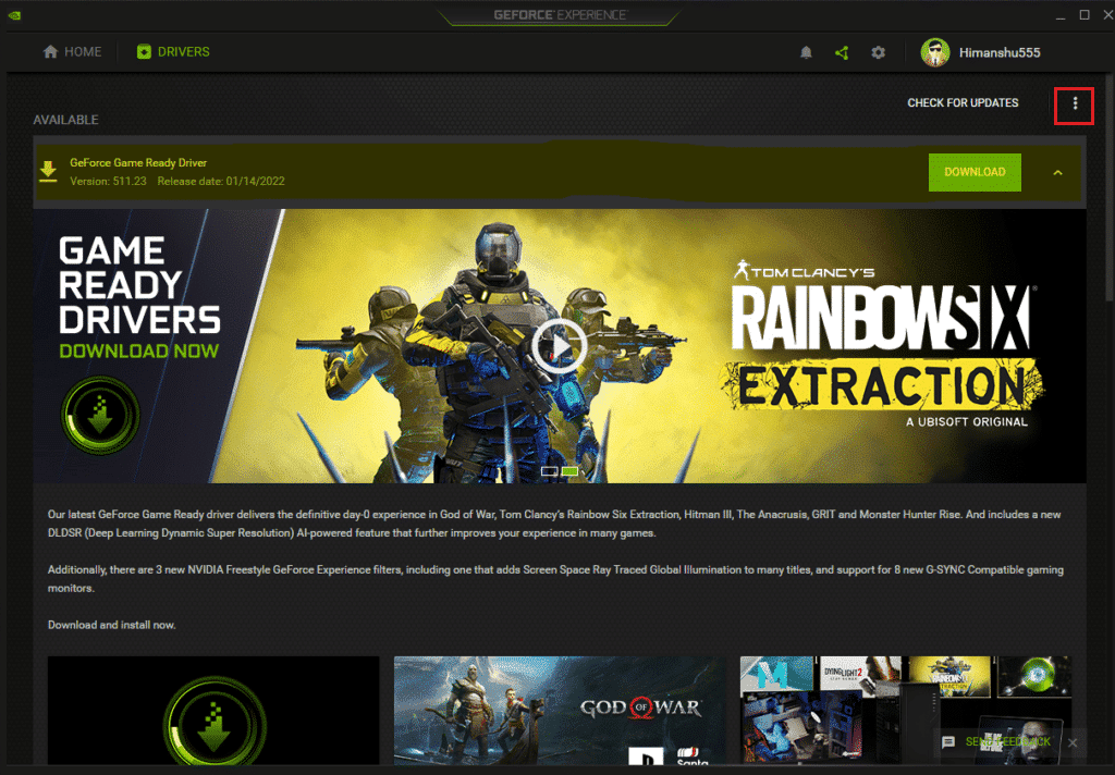 GeForce Experience    