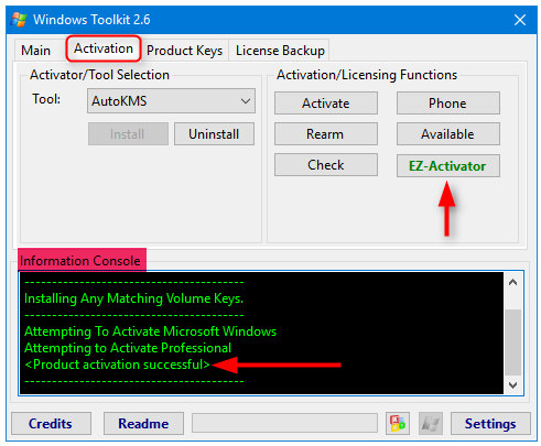 Telechargement Microsoft Toolkit v263 Activateur Office 2016 